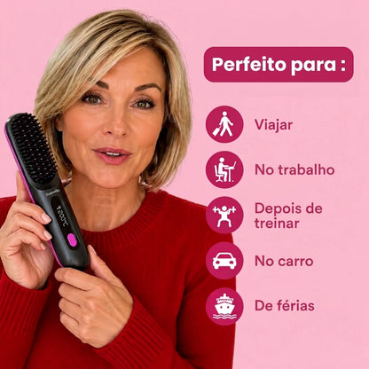 Escova Suava: para cabelos curtos, com aquele aspeto de quem acabou de sair do salão.