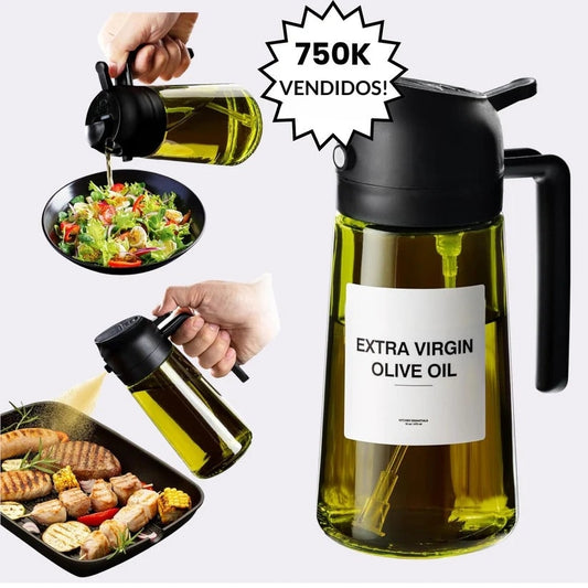 Evermire™ Dois em Um Dispensador de Óleo Escuro
