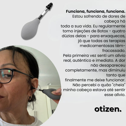 Otizen - Dispositivo para alívio de tensão e pressão na cabeça