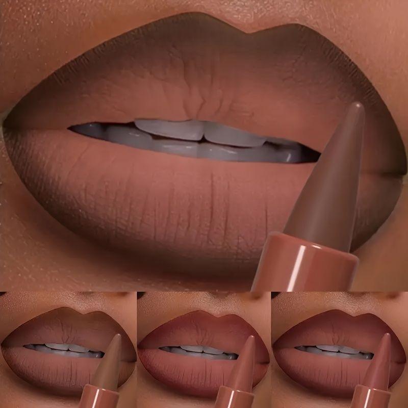 Embalagem com 5 - Batom Matte à Prova de Água com Alta Pigmentação e Longa Duração