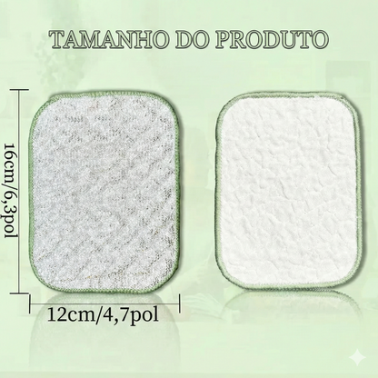 10 unidades - Panos de lavar loiça multiusos em arame