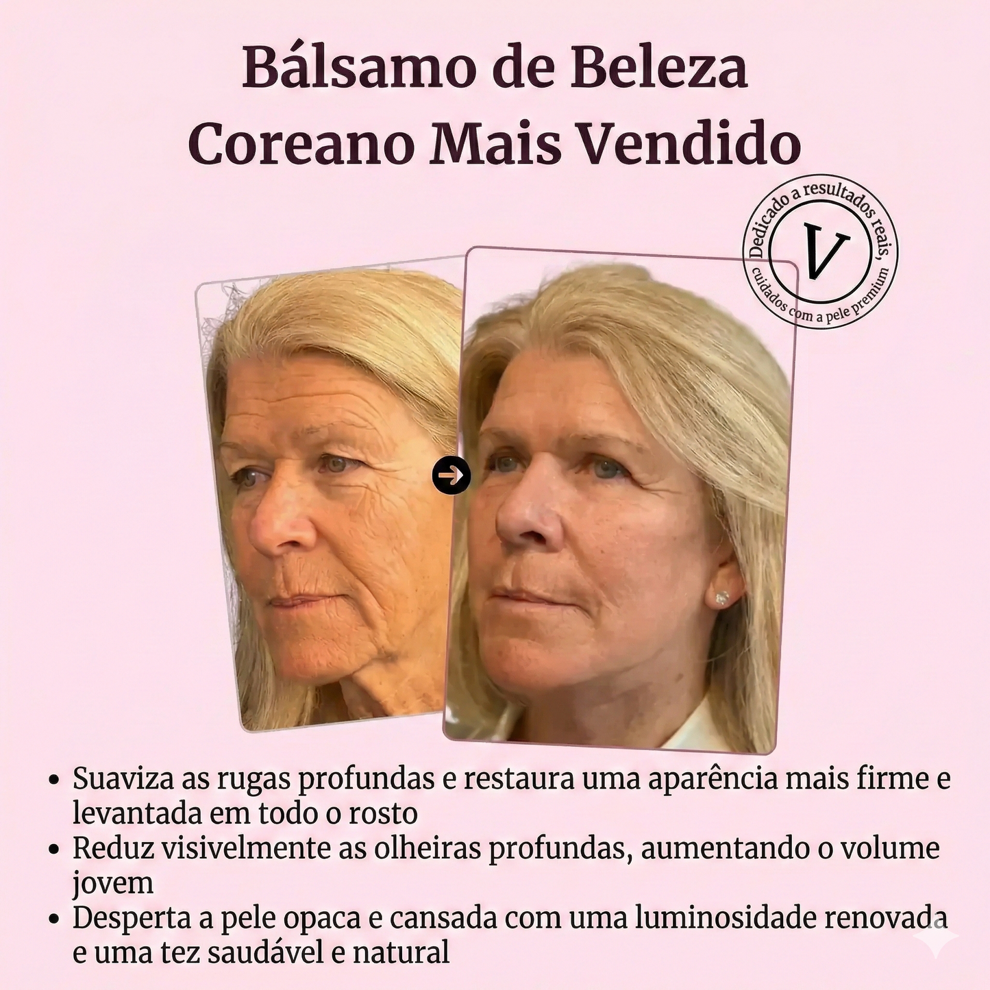Bálsamo antirrugas com colagénio e cálcio