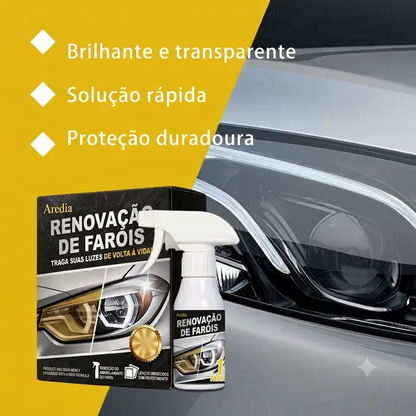 Restauração de Faróis Kit Duradouro Sem Ferramentas Elétricas