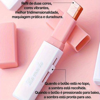 Embalagem de 6 - Pincéis bicolores de longa duração e à prova de água.