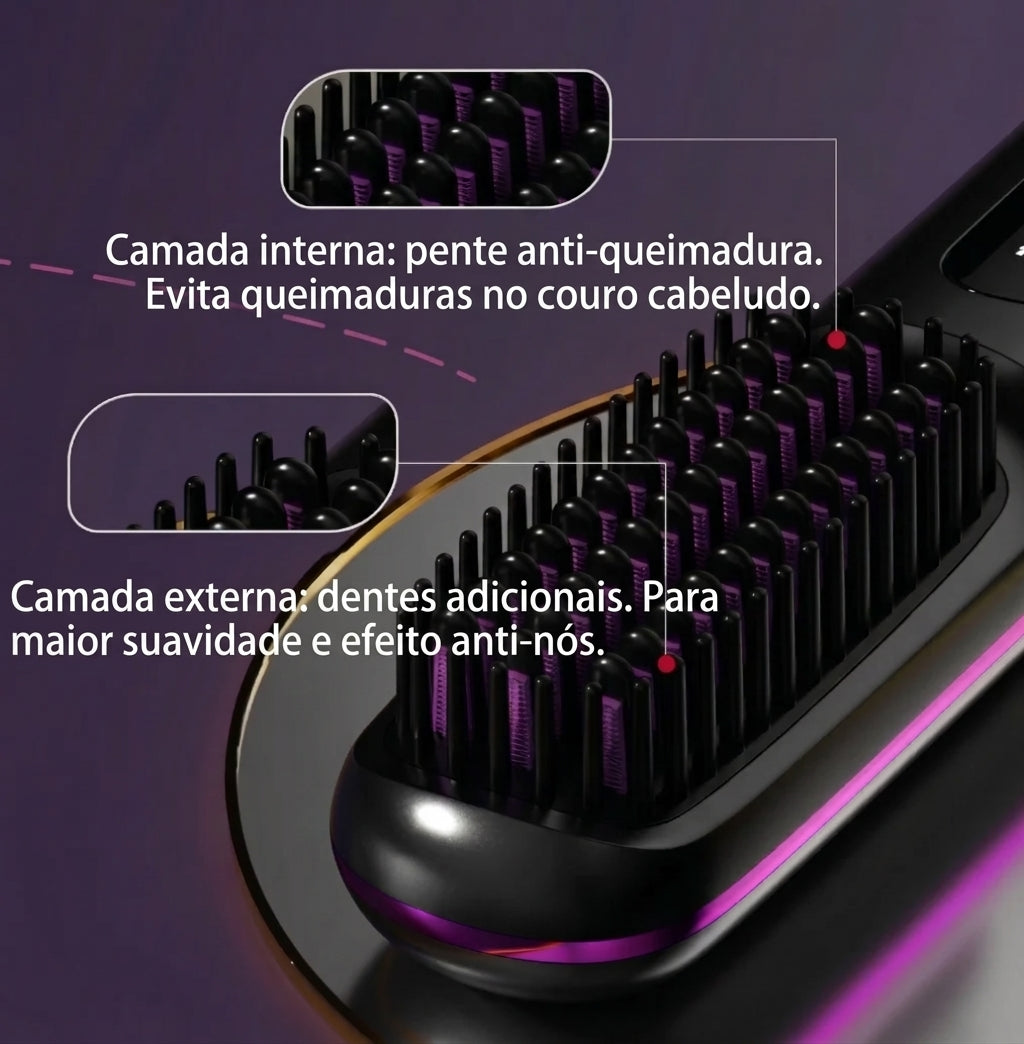 Escova Suava: para cabelos curtos, com aquele aspeto de quem acabou de sair do salão.