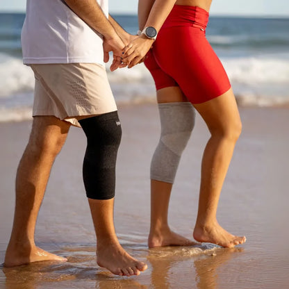 Joelheira de bambu premium Vitaliskraft