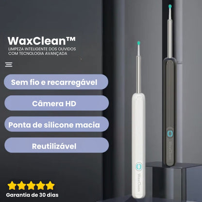 WaxClean™ | Limpeza inteligente dos ouvidos com tecnologia avançada