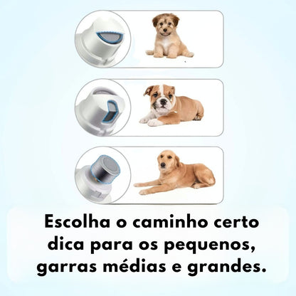 Mepezo- Lima de Unhas Elétrica para Cães e Gatos