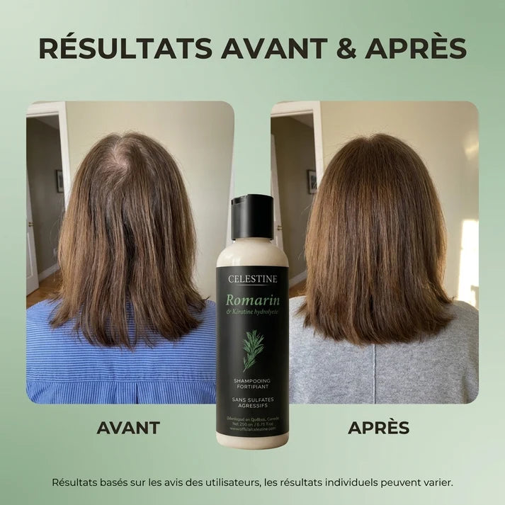 Champô de Alecrim e Queratina para um Cabelo Mais Espesso