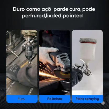 Cola de fundição melhorada (125 Gramas) - Reparação de metal