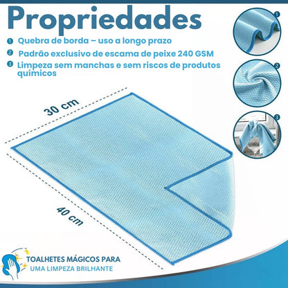 Conjunto de lenços mágicos