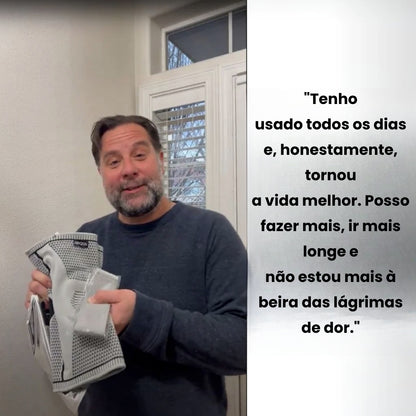 Alivie instantaneamente a dor no joelho sem cirurgia ou injeções com o Limitless Knee Pro™
