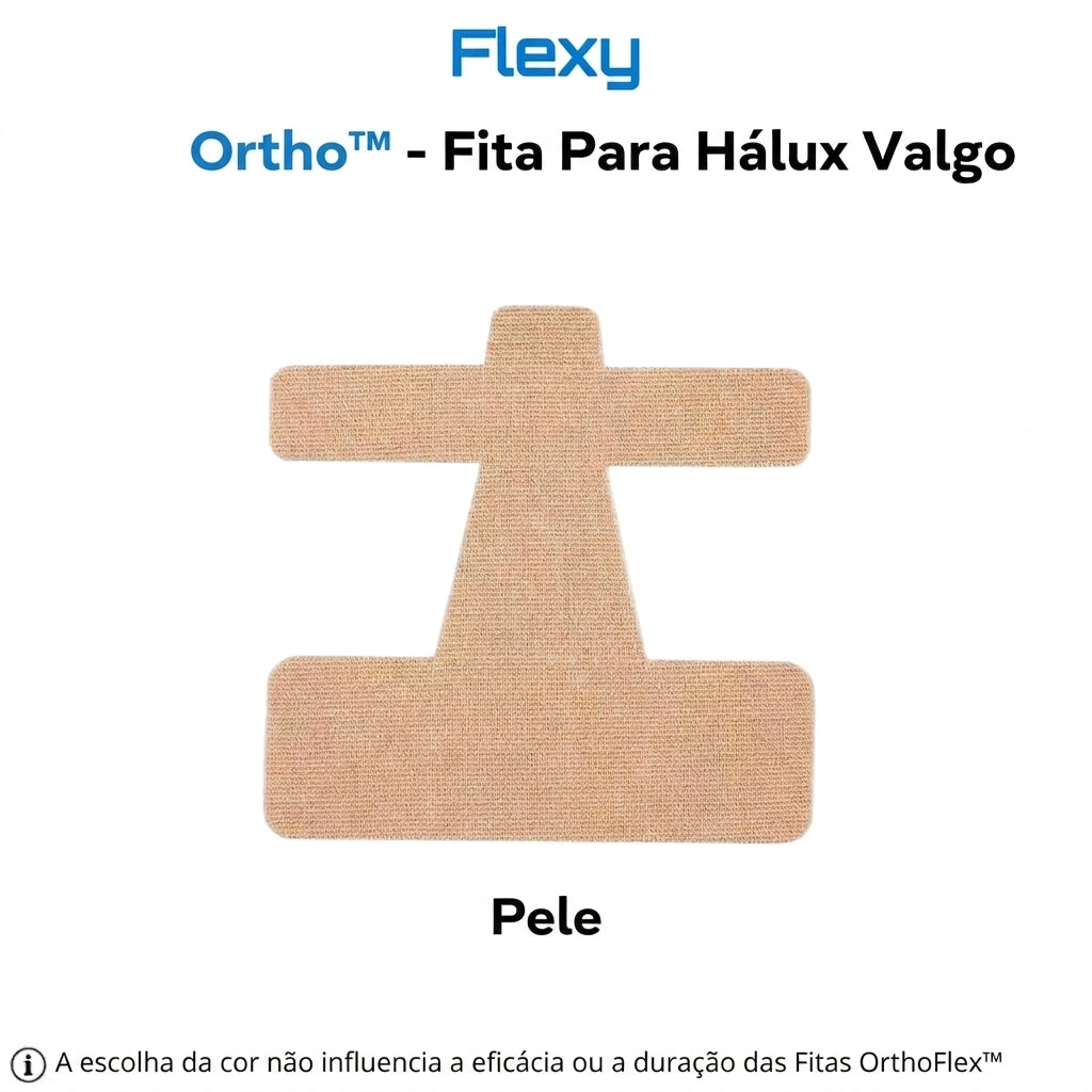 Embalagem com 10 - OrthoFlex – Fita para Hálux Valgo