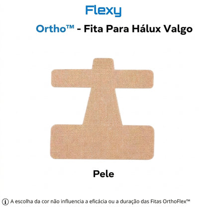 Embalagem com 10 - OrthoFlex – Fita para Hálux Valgo