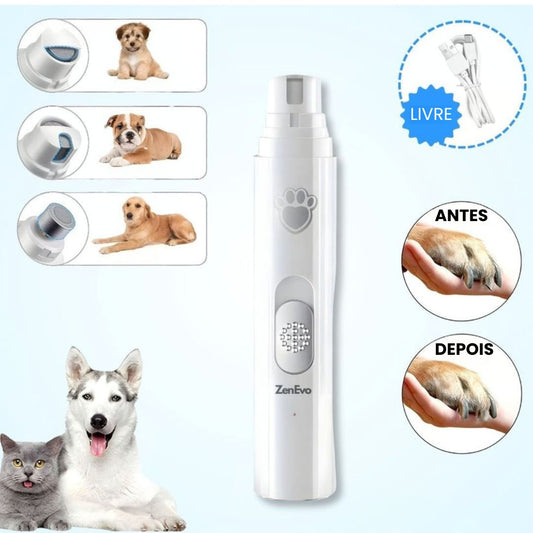 Mepezo- Lima de Unhas Elétrica para Cães e Gatos