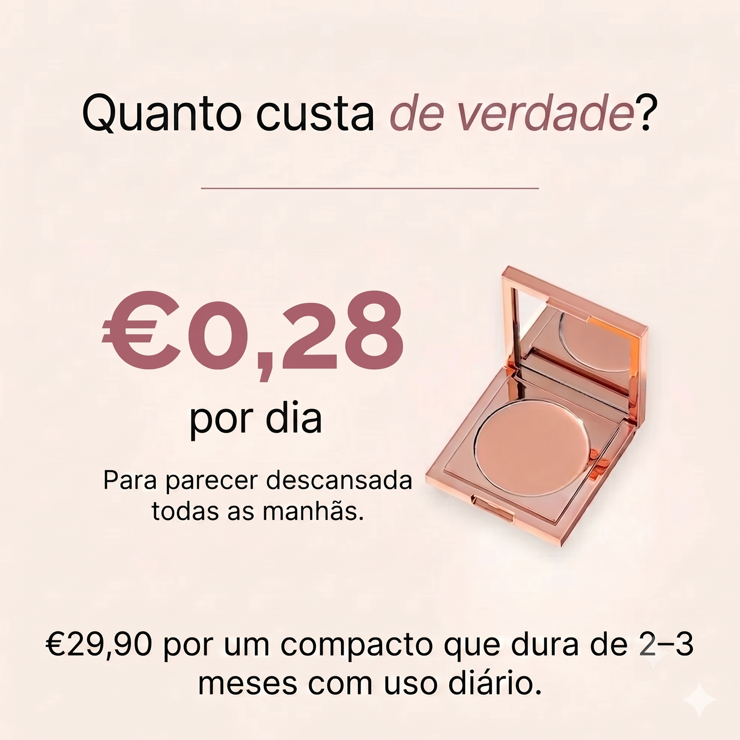 CC Cream Corretor para Olheiras