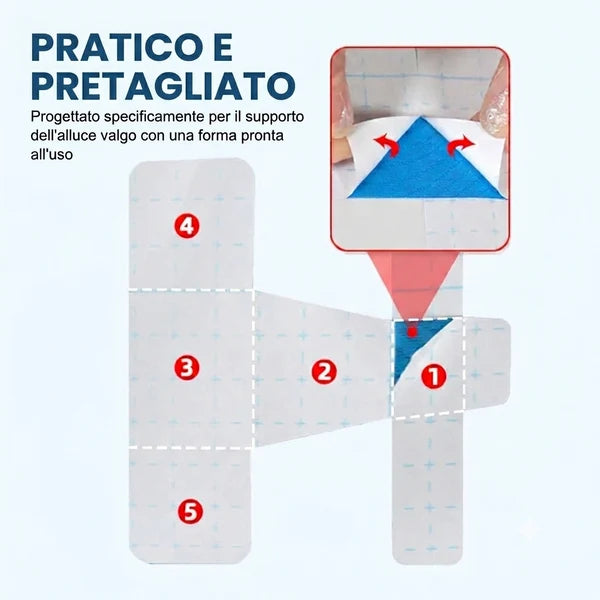 OrthoFlex™ – Fita para Hálux Valgo