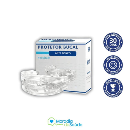 Protetor bucal antirronco ajustável NeoVita®