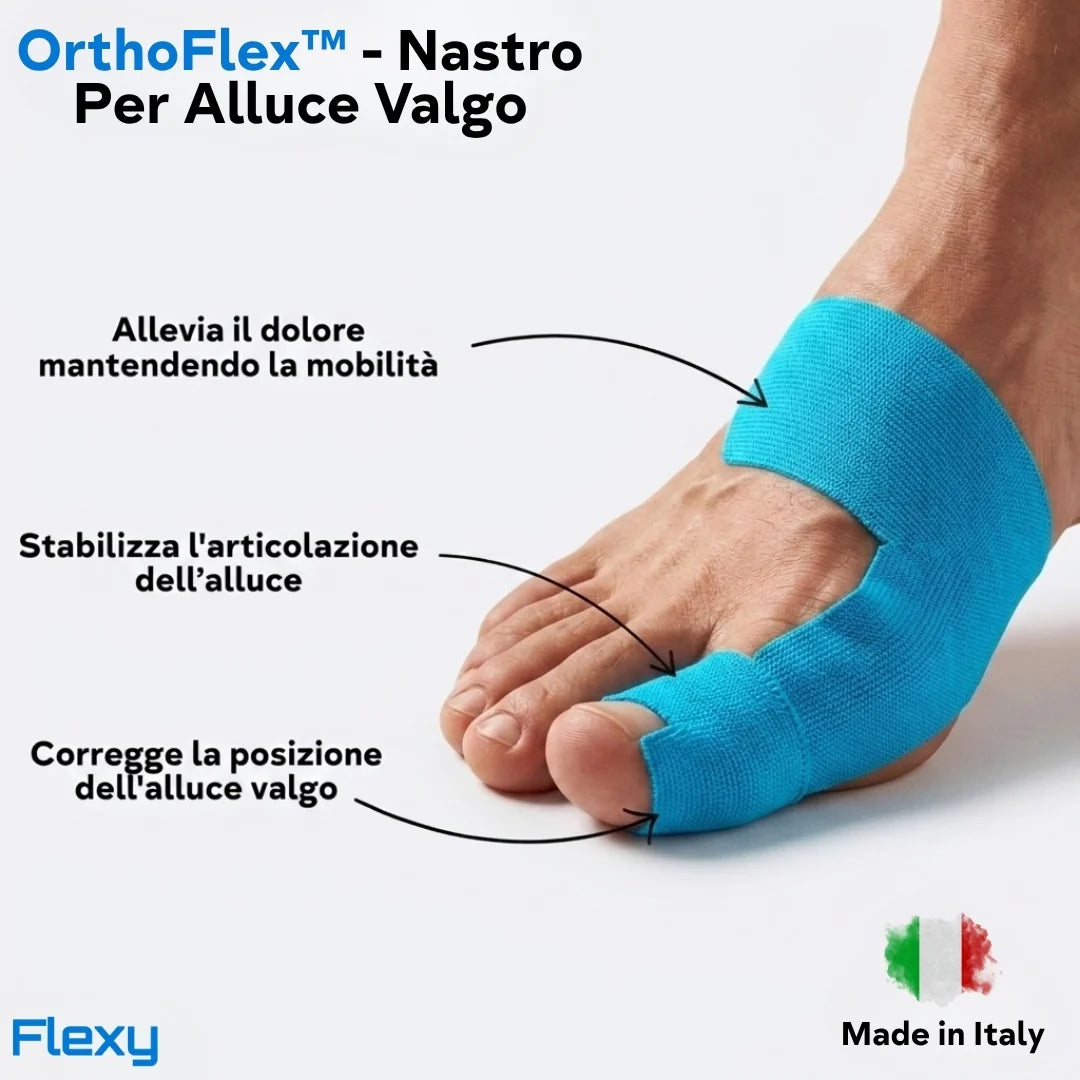 OrthoFlex™ – Fita para Hálux Valgo